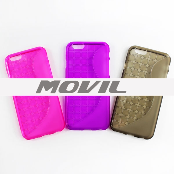 NP-1847  S- forma fundas para iPhone 6-9